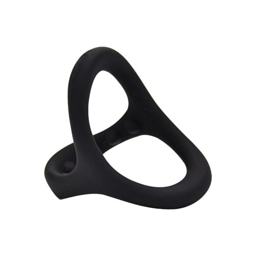Loving Joy Silicone Triple Krúžok na penis a semenníky