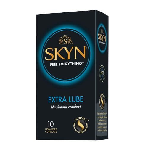 Kondómy Mates SKYN Extra Lubricated 10 ks s extra lubrikantom