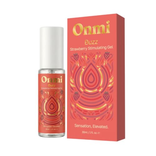 Tekutý vibrátor Onmi Buzz Strawberry 30ml