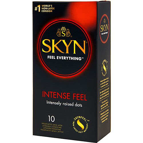 Kondómy Manix Skyn Intense Feel s textúrou