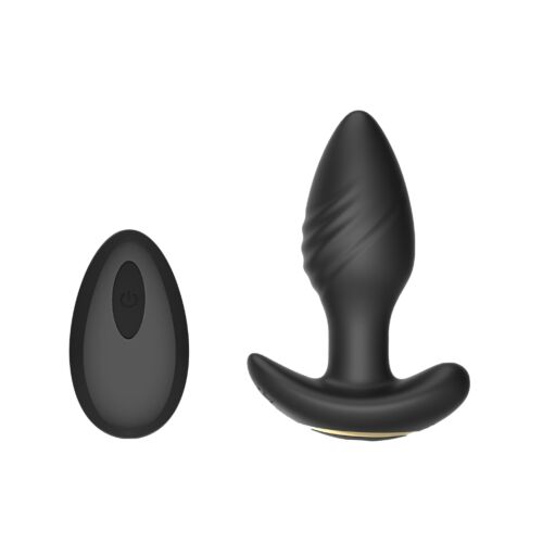 Toosh Remote Controlled Rotating & Vibrating Butt Plug