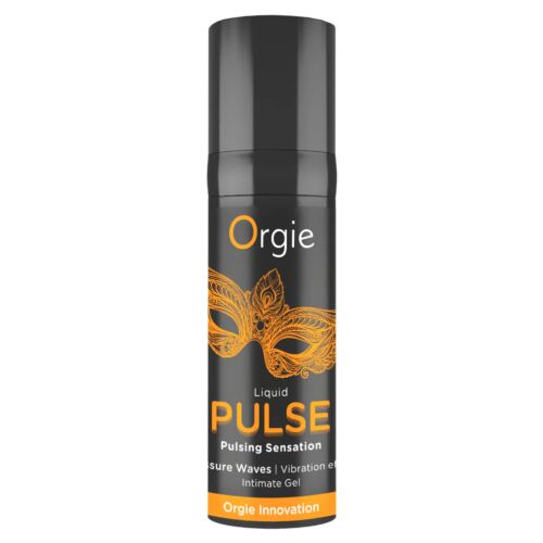Gel stimulujúci Orgie LIQUID PULSE 15 ml s príchuťou karamelu