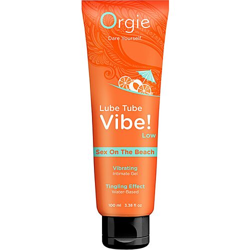 Lubrikant Orgie LUBE TUBE VIBE SEX ON THE BEACH s príchuťou