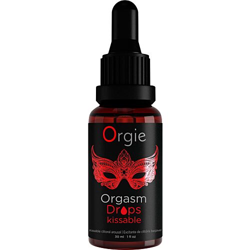 Gél na intímne použitie Orgie Orgasm Drops Kissable 30 ml
