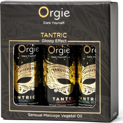 Masážne oleje Orgie Tantric Sensual 3x30ml