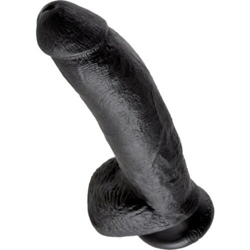 Dildo KING COCK 22.9 cm s guličkami