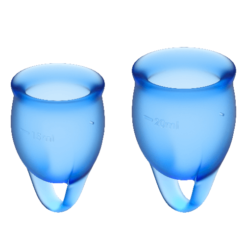 Menštruačná copa Satisfyer Feel Confident Kit - 15 a 20 ml