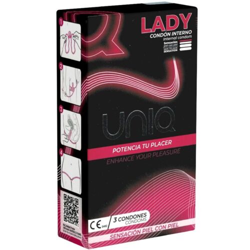 Kondómy Uniq Lady | Bezlatexová alternatíva pre vyššiu citlivosť
