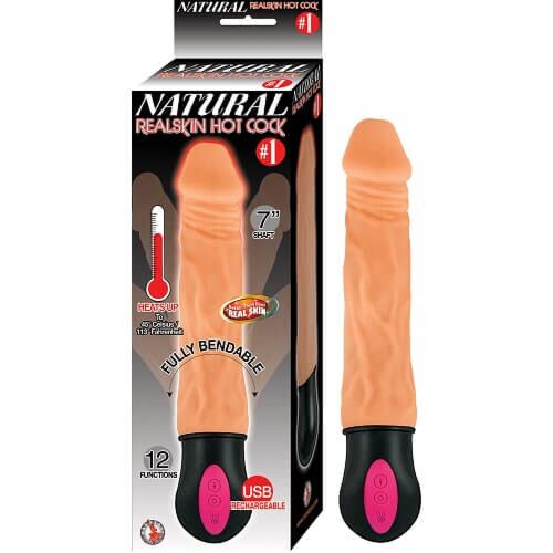 Dildo Nasstoys Realistic Warming 7 inch s ohrevom