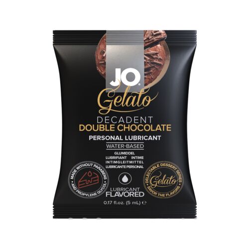 Lubrikant System JO Gelato Double Chocolate 5 ml