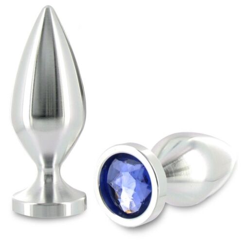 Análny kolík METAL HARD Crystal Large 10,16 cm