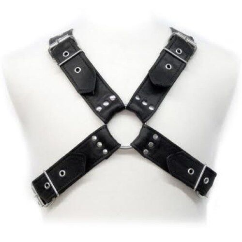 Postroj LEATHER BODY s nastaviteľnými popruhmi