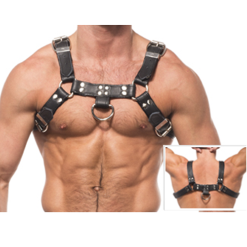 Postroj Leather Body Chain Harness III pre mužov