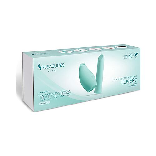 Lovers Kit S Pleasures: succionador a vibrátor