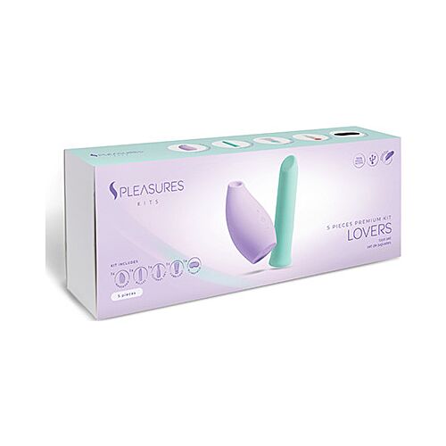 Lovers Kit S Pleasures Kits – stimulátor a vibrátor