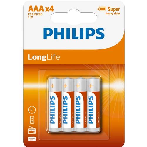 AAA batérie Philips | Kvalitné a dlhé trvanie
