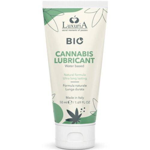 Lubrikant Intimateline Luxuria Bio Cannabis 50 ml s organickým zložením