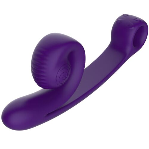 Vibrátor Loviux SNAIL VIBE Curve pre dvojitú stimuláciu