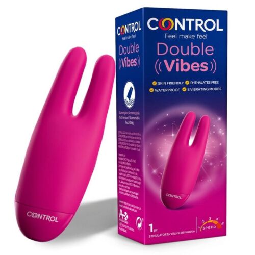 Vibrátor Loviux Control TOYS Double Vibes s ergonomickým dizajnom