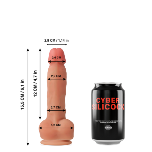 Dildo Cyber Silicock Ansel s realistickým dizajnom