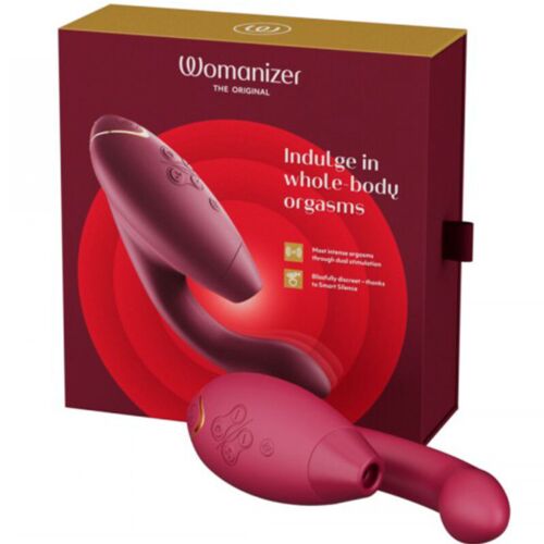 Stimulač Womanizer Duo 2 s klitorídnou a G-bodovou stimuláciou