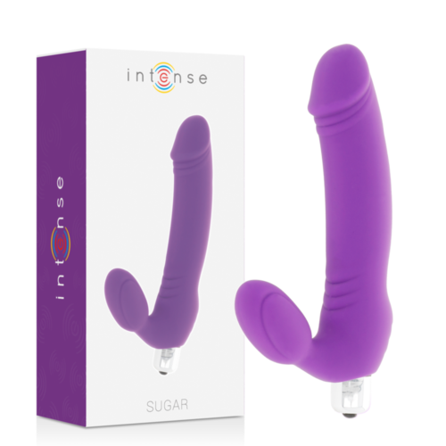 Dildo INTENSE HIGH TECH Sugar s 7 režimami vibrácie