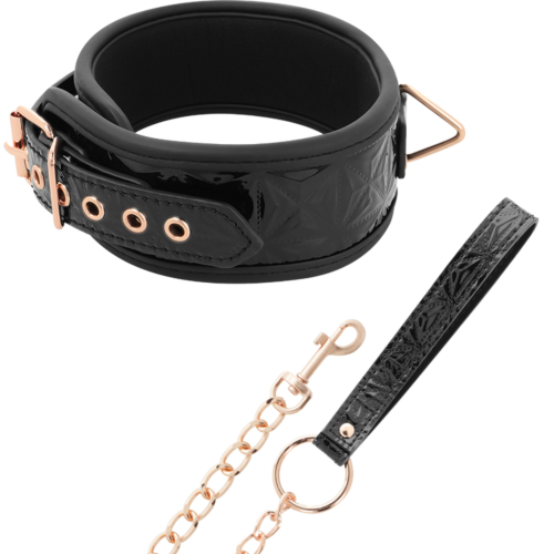Obojok BEGME BLACK EDITION s neoprénovým podšitím