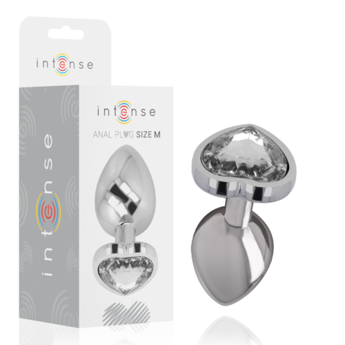 BDSM análny plug INTENSE s diamantom
