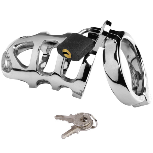 Klietka cudnosti METAL HARD CAGE RING pre zábavu