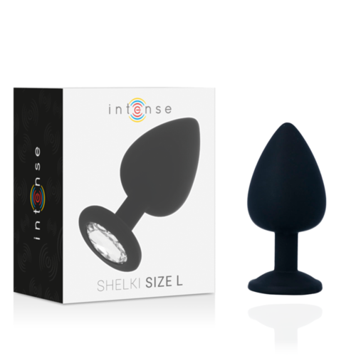 Anal Plug INTENSE - SHELKI L s diamantovým základom