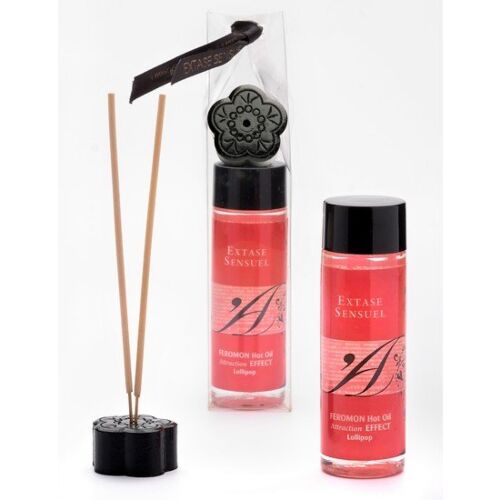 Olej na masáž Extase Sensual s efektom tepla