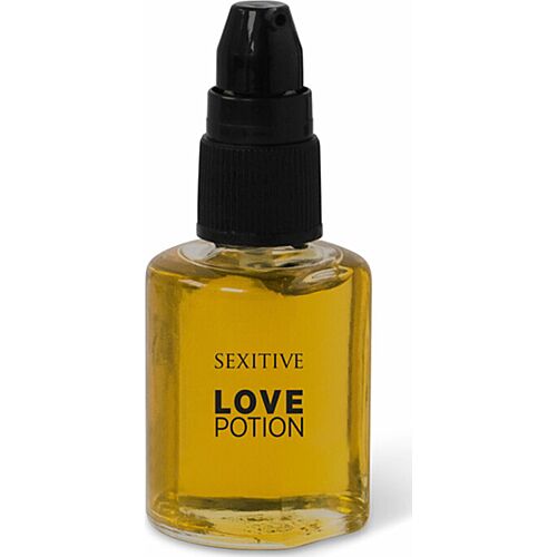 Masážny olej SEXITIVE Love Potion Champagne a Malina