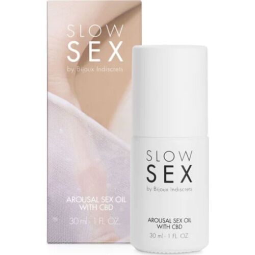 Olej na masáž Bijoux Slow Sex 30 ml