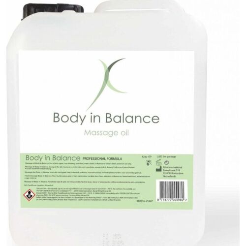 Olej na masáže Body in Balance 5000 ml s upokojujúcim účinkom