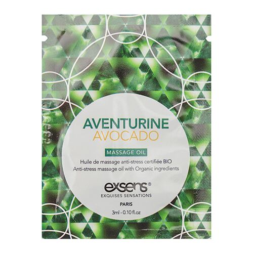 Masážny Olej Exsens Aventurine 3 ml s Vyživujúcim Účinkom