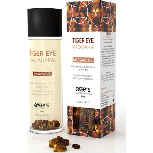 Masážny olej Exsens Protective Tiger Eye Macadamia