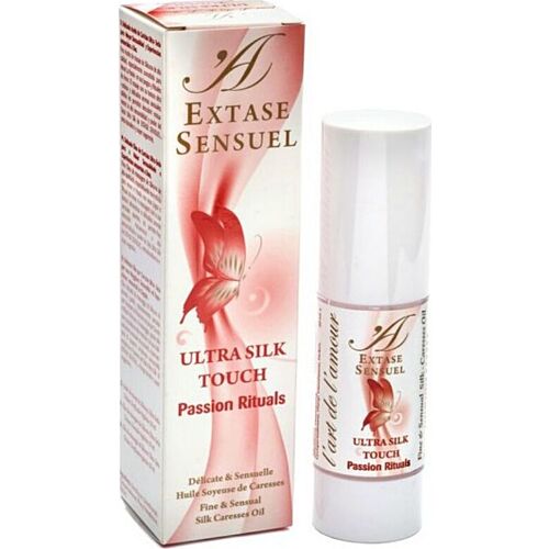 Masážny olej EXTASE SENSUAL Ultra Silk 30 ml s dlhým kĺzaním