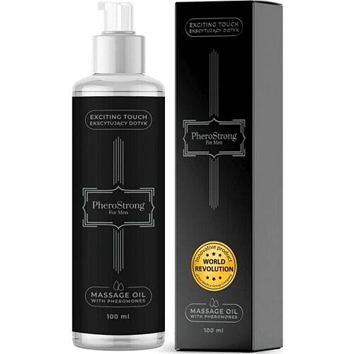 Masážny olej Pherostrong 100 ml s feromónmi