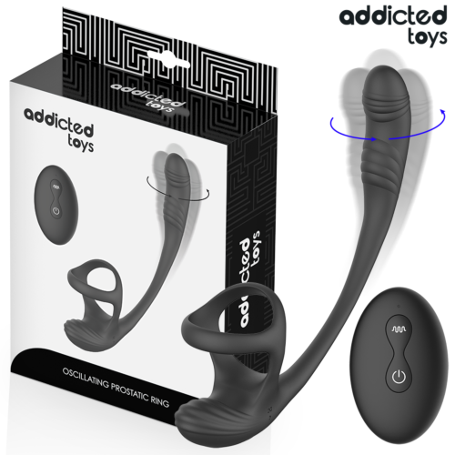 Análny vibrátor Addicted Toys Plug s 360° stimuláciou