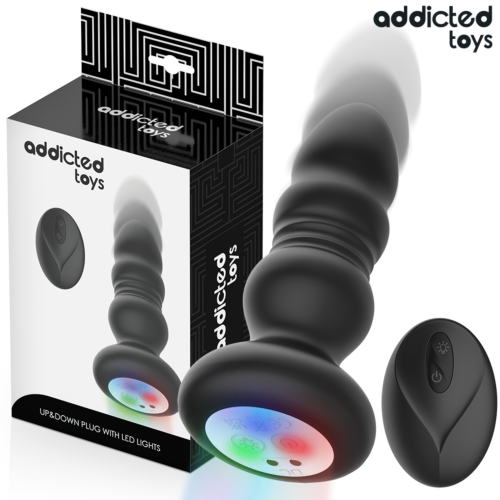 Anal Plug Vibrátor Addicted Toys s diaľkovým ovládaním