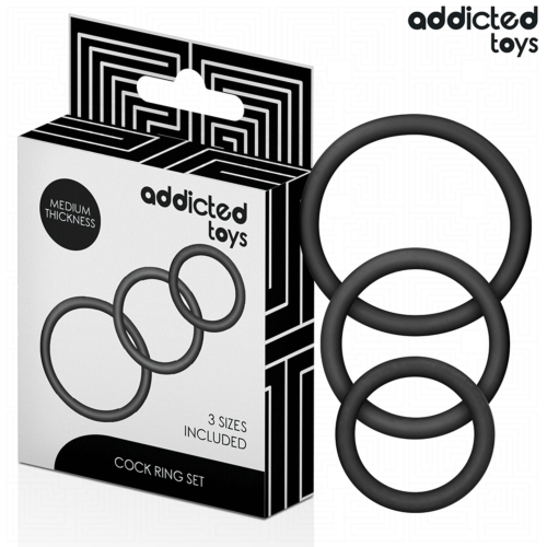 Krúžky ADDICTED TOYS Model 2 - Rôzne veľkosti