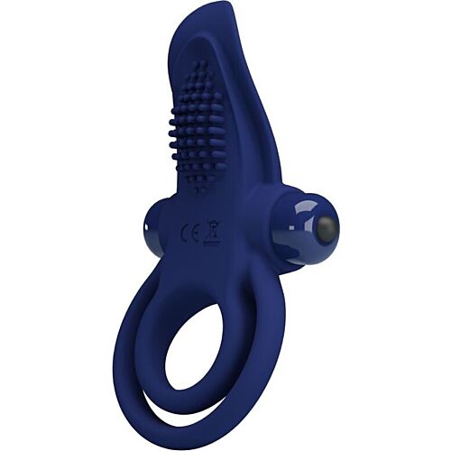 Anillo vibrátor Pretty Love Bronson s dvojitým krúžkom