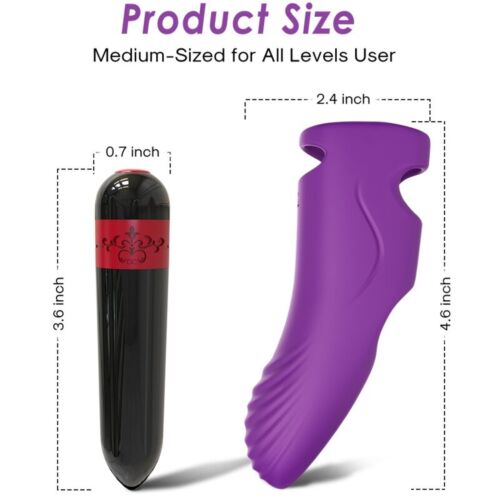 Mini vibrátor ARMONY Aurora s ergonomickým dizajnom