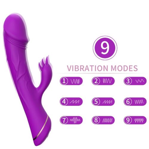 Vibrátor ARMONY DILDO VIBRATOR RABBIT s intenzívnou stimuláciou