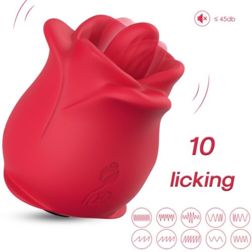 Vibrátor ARMONY ROSE s 9 vibračnými módmi