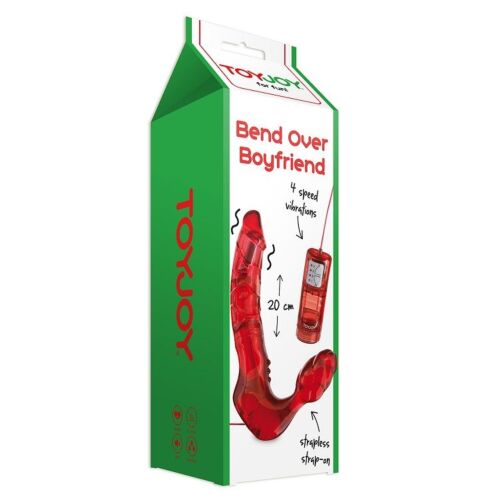 Postroj Toyjoy s integrovaným vibrátorom pre dvojitú penetráciu