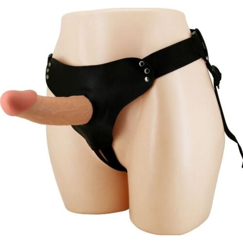 Postroj Pretty Love Harness Stark Comfortable s prázdnym hrdlom
