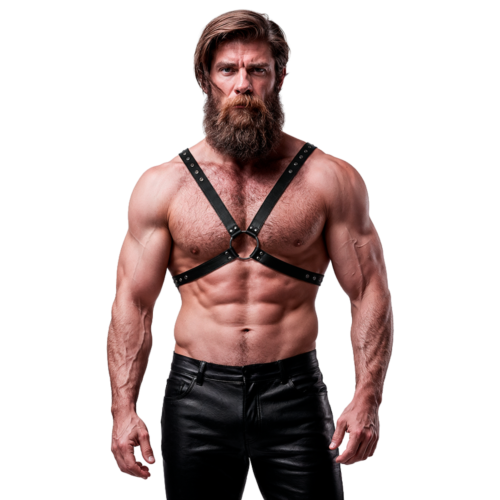 Postroj Fetish Submissive Attitude s nastaviteľným dizajnom