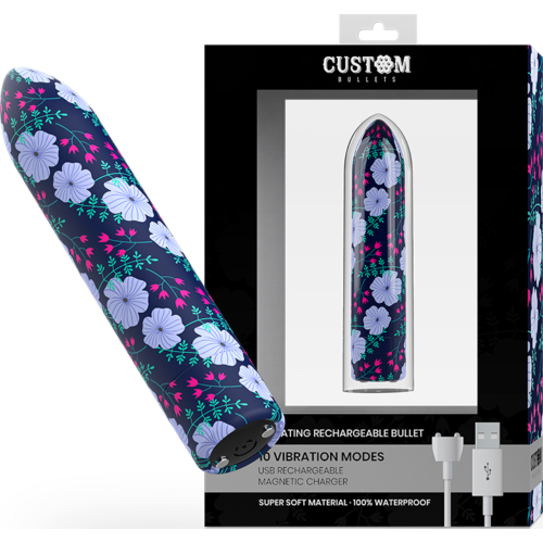 Vibrátor Custom Bullets Spring s 10 intenzitami