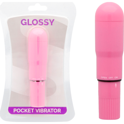 Vibrátor GLOSSY Pocket: diskrétne potešenie